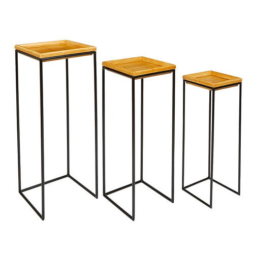 Square Nested Tables - Set of 3