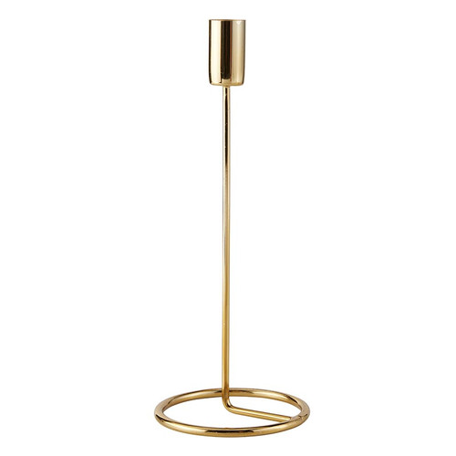 Modern Brass Candleholder - Large