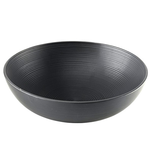 Onyx Ribbed Bowl - Large