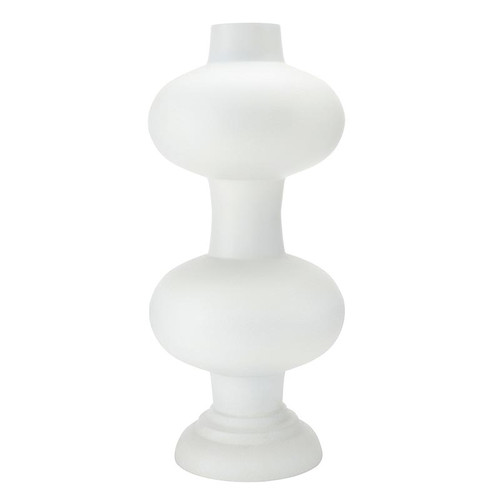 Arctic White Vase - Medium