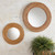 Rattan Round Mirror - Small