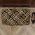 Black/Tan Woven Doormat