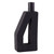 Black Abstract Candleholder