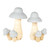 Mushroom - Set of 2