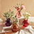 Ruby Glass Bud Vase