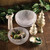 White Ceramic Deer Vase