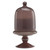 Smoky Amethyst Cloche Candle