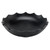 Noir Scalloped Bowl - Large