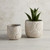 Flower Embossed Pot - Small