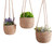 Round Planter Basket Set