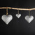 Silver Antique Heart - Large