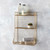 Brass Plating Wall Shelves