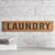 Wooden Laundry Sign