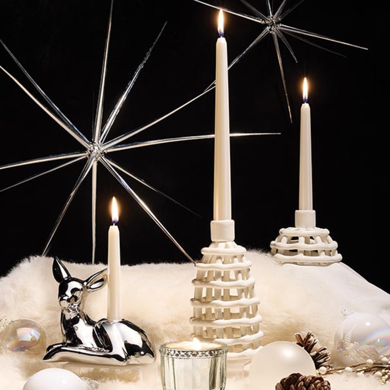 SHOP CANDLE HOLDERS