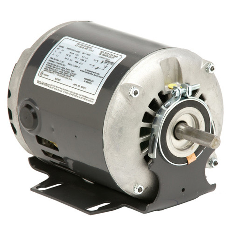 .33 HP ODP 1725 RPM
Split Phase Belted Fan and Blower NEMA®† 48 Frame, Single and Two Speed, Catalog #: 8100
Model #: SA55SFB4866722B