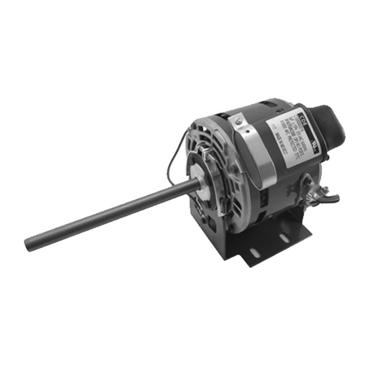 1676 - 0.05 HP - OPEN - 1100 RPM - .05 HP Permanent Split Capacitor Direct Drive Blower - 1100RPM - 
5.0" Dia. Open Air Over (OAO)
Packaged Terminal A/C Heat Pump Resilient Base, Catalog #: 1676
Model #: K048STY3509013B