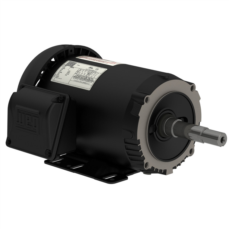 00158ET3E145JM-S - 1.5 HP - TEFC -  1800 RPM - Rolled Steel JM Pump NEMA Premium Efficiency, TEFC Foot-Mounted, Catalog #: 00158ET3E145JM-S, Product: 14808415