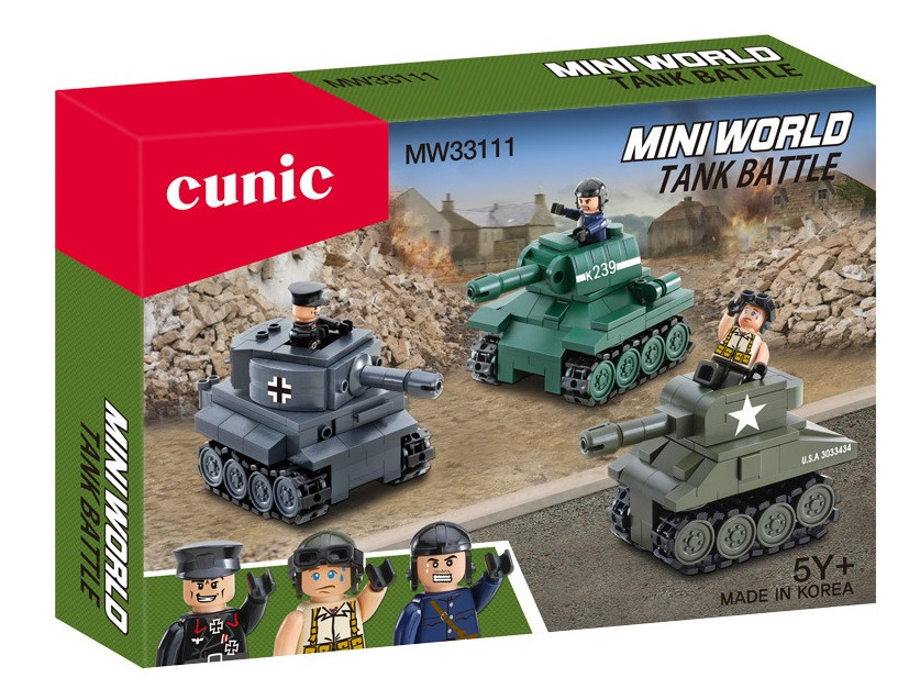 Cunic Mini World (Set of 3 mini tanks)