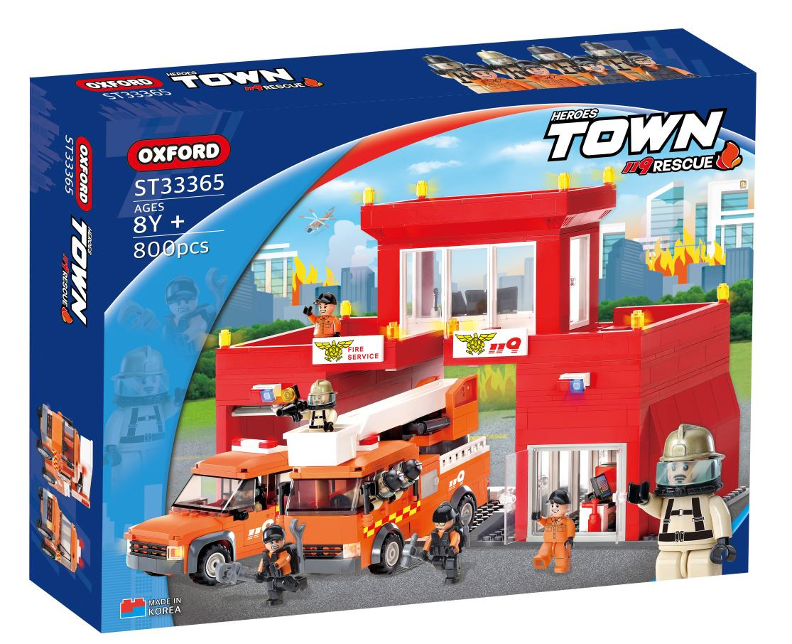 Town Heroes (Fire Station) - GooGY Toys