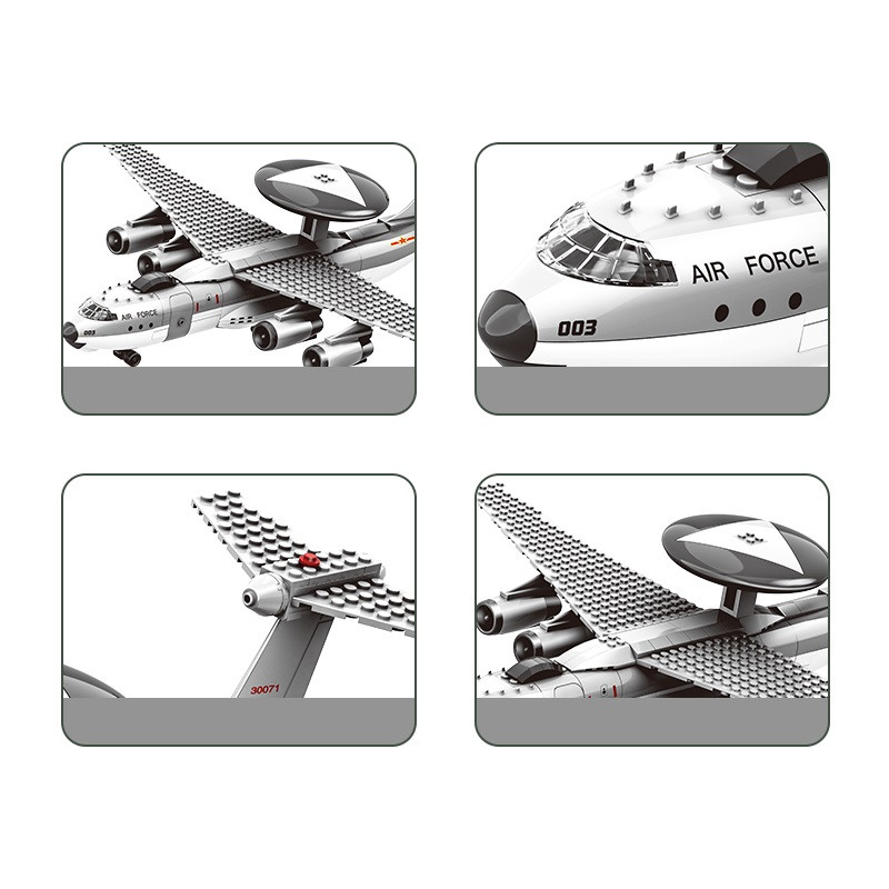 KJ-2000 Airborne Warning And Control System AWACS - GooGY Toys