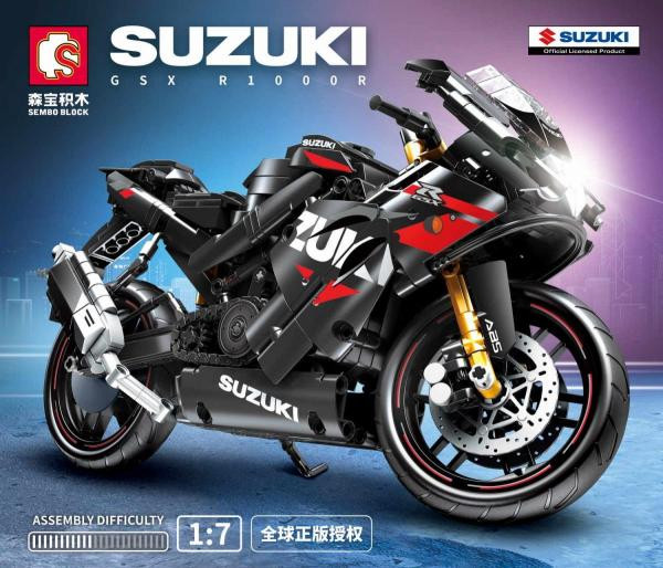 1:7 Suzuki Motorcycle GSXR1000r - GooGY Toys