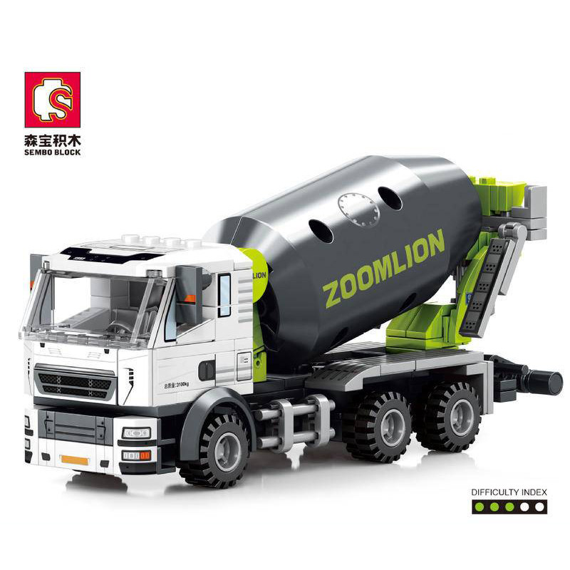 Zoomlion-Mini Concrete Mixer Truck - GooGY Toys