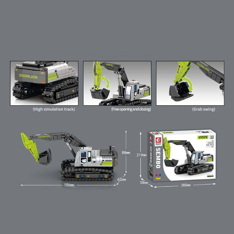 Zoomlion-Mini Excavator - GooGY Toys