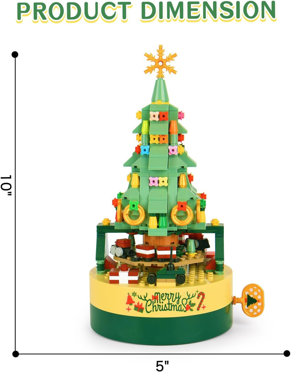 JAKI Christmas Tree Music Box (360 pcs)