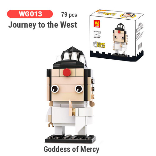 Wange, Brick Dollz, Goddess of Mercy, WG013, 
Journey to the West