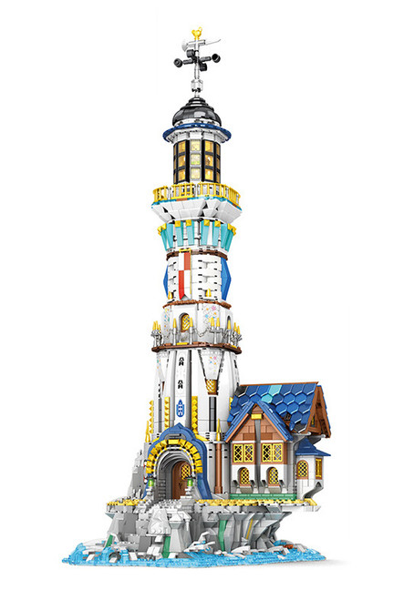ReoBrix 66028 European Century：Lighthouse with a light brick