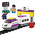 Oxford SRT2822 Big Blocks Series - Electric Train Set with tracks