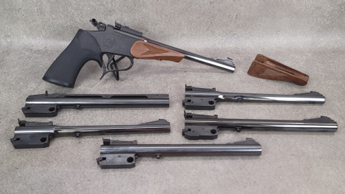 Thompson Center Contender 10" 221 Rem - w/ 5 Extra Barrels - Mfg 1980 Thompson Center Contender 10" 221 Rem - w/ 5 Extra Barrels - Mfg 1980