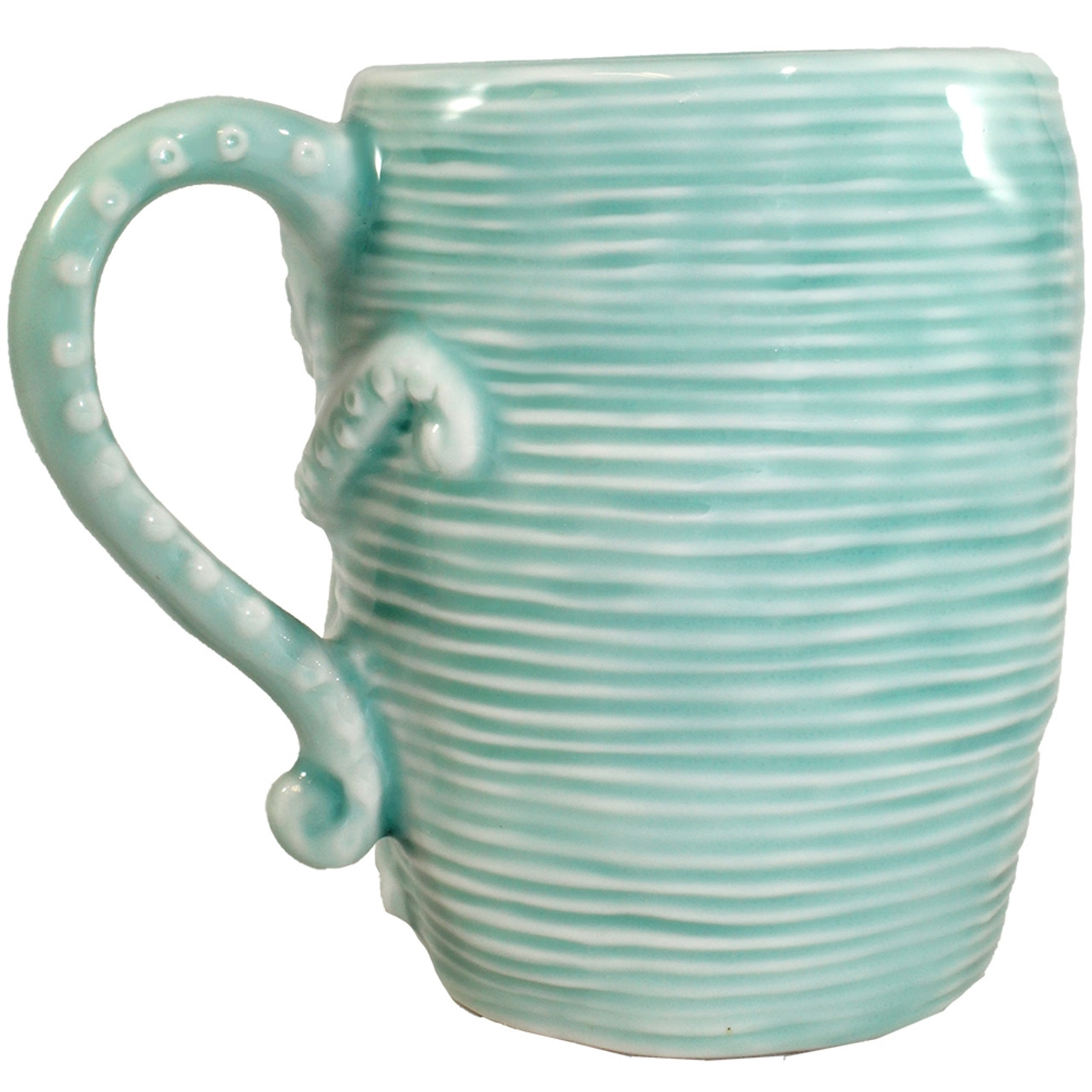 Teal Mug, Coffee Mug, Teal Kitchen Decor, Blue Kitchen Accessories