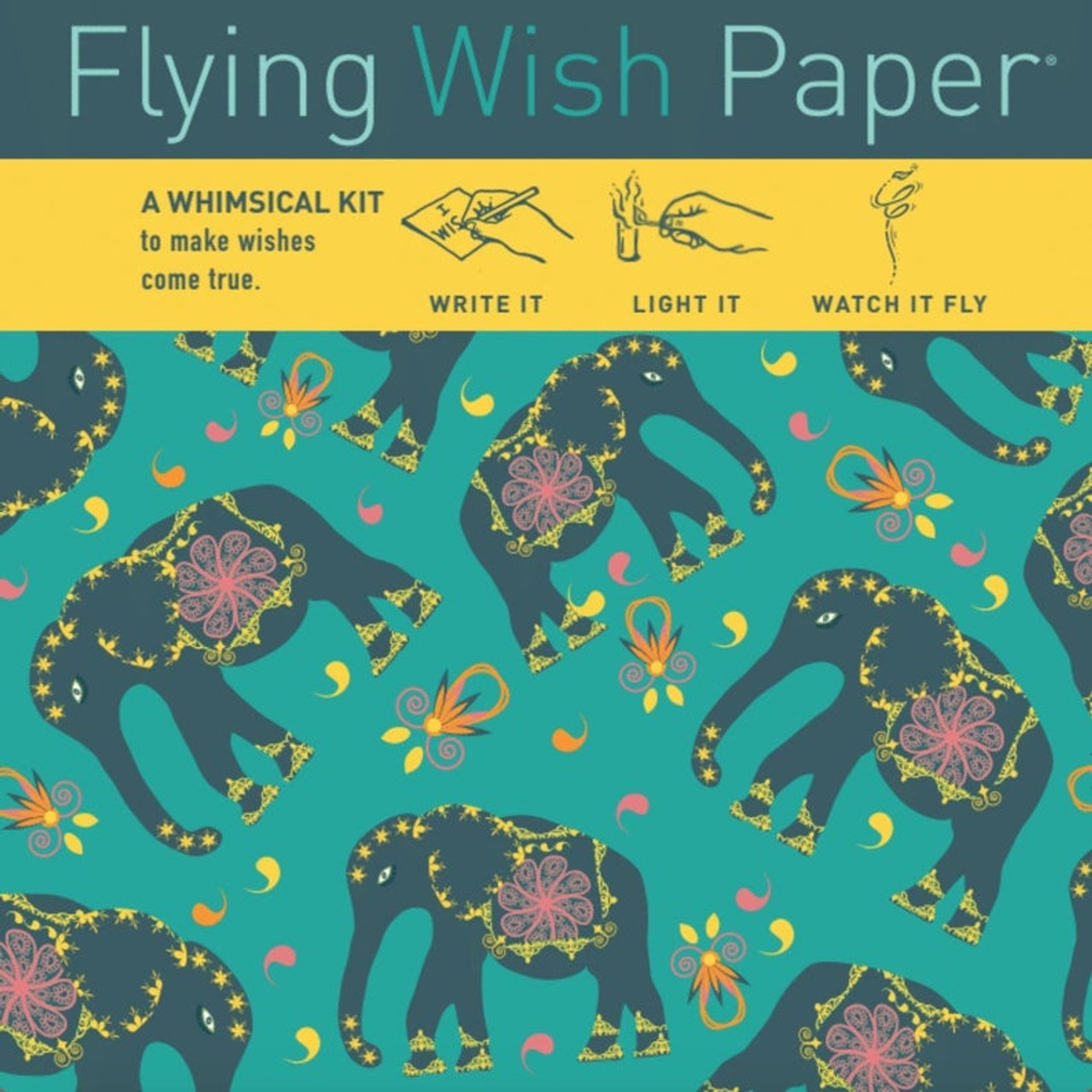 Ganesha Remover of Obstacles Flying Wish Paper, New Beginnings - Law of  Attraction Buffet