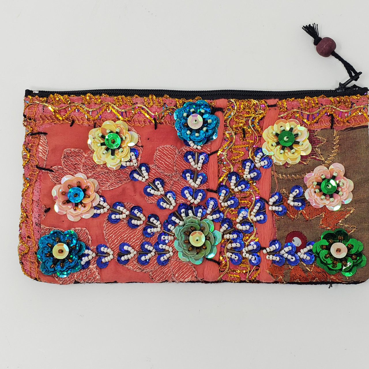 Hand beaded purse / clutch | Beaded purses, Purses, Hand beading