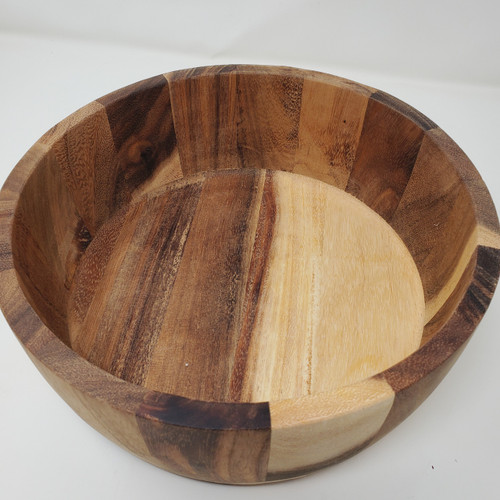 10 inch wooden bowl