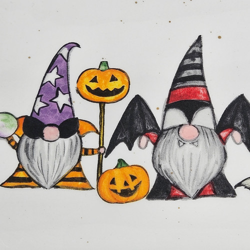 Halloween Gnome Platter