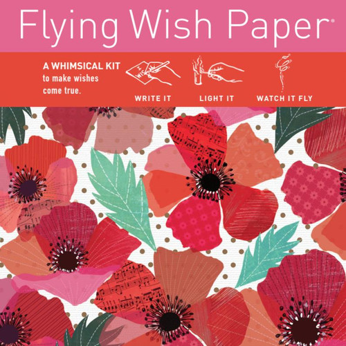 "Poppies" Wish Paper