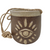 Jute Hanging Ceramic Plant Pot with Protection/Third Eye in tones of sand and brown