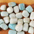 Amazonite Tumbled Stones with Smudging Herbs