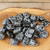 Snowflake Obsidian Tumbled Stones with Smudging Herbs,
