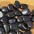 Blue Goldstone Tumbled Stones with Smudging Herbs,
