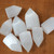 Selenite Points with Smudging Herbs