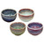 Mini Ceramic bowls in purple, blue, sage and ecru glaze