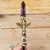 Magick Wand - Amethyst Point with gold Isis