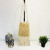Fair trade cotton macramé tote bag with wooden beads, boho beach-style design, called The Intention Bag, perfect for spiritual living