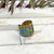 Adjustable Brass Patina Ring