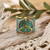 Adjustable Brass Patina Ring