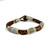 Handcrafted Men's Brown Multi-Strand Leather Bracelet