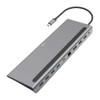 Hama Connect2Office Pro USB-C 10-in-1 Docking Station - USB-C (PD Power), USB-C (Data), 4x USB-A, 2x HDMI, DisplayPort, RJ45, Aluminium physical HAMA New 00200100 MemoX